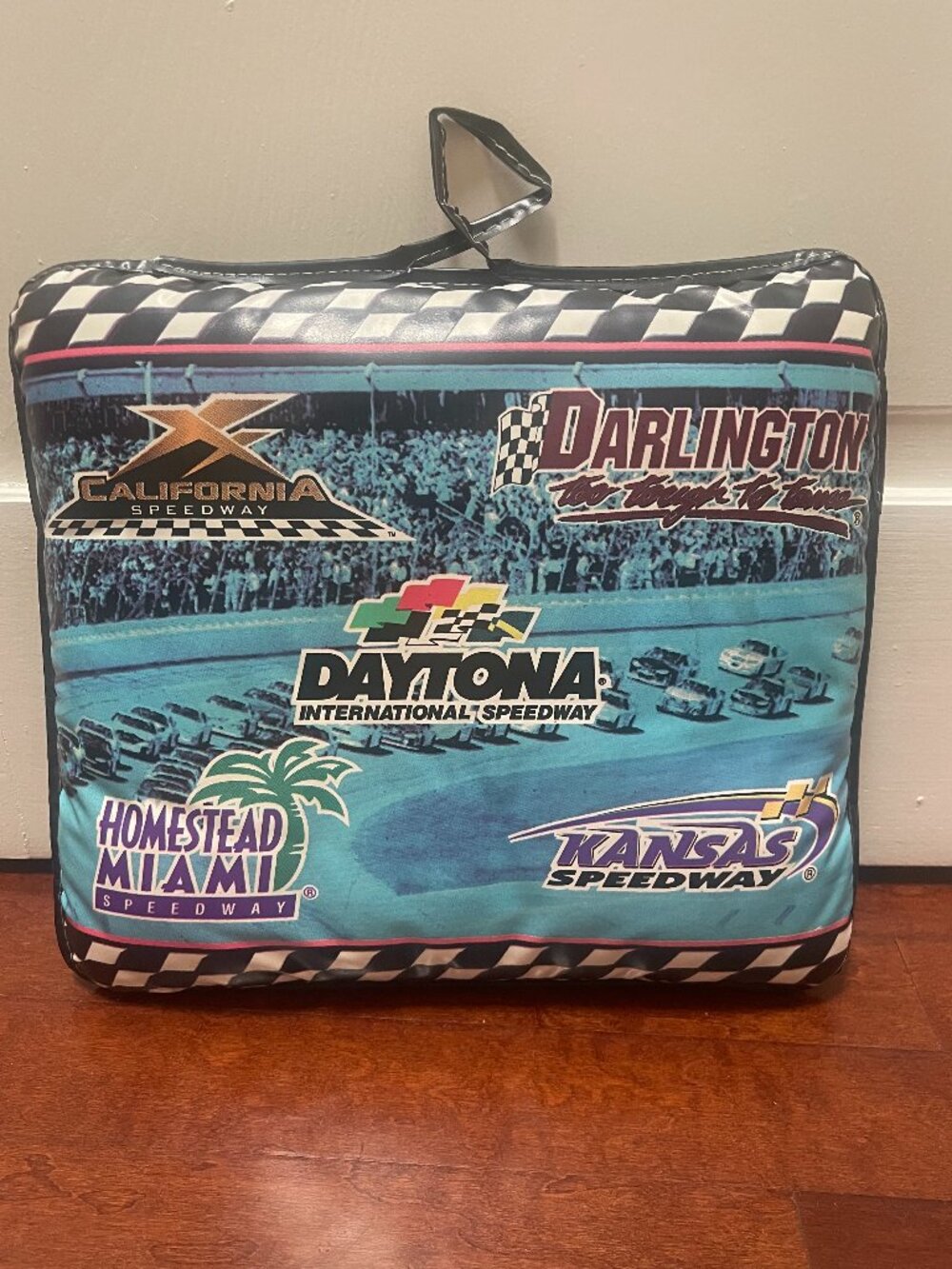 Vintage NASCAR Stadium Seat Cushion